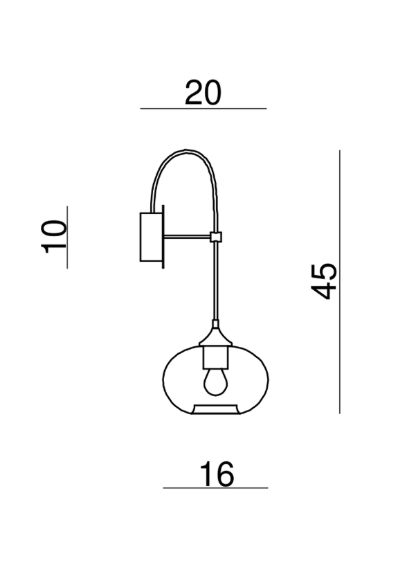 PARIGI© Wall Lamp by Cangini & Tucci