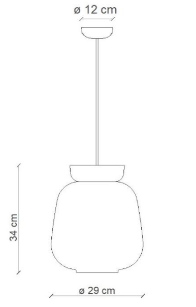 Corcovado C2740 Pendant Lamps by Ferroluce