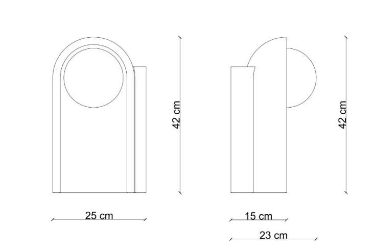 Cleo C2810 Table Lamp by Ferroluce