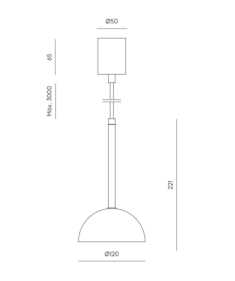 Dussa Pendant Lamp by Aromas Del Campo