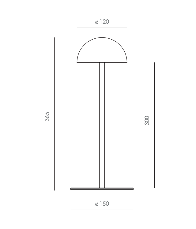 Dussa Table Lamp by Aromas del Campo