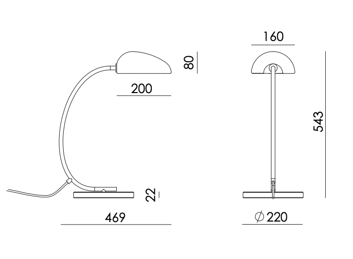 Kezo Table Lamp by Aromas del Campo