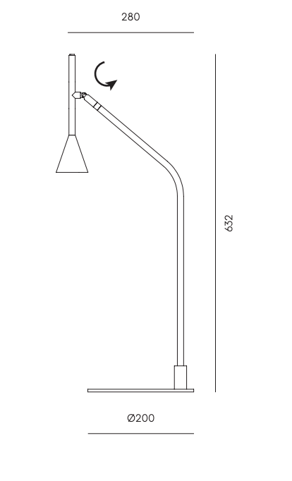 Lyb Table Lamp by Aromas del Campo