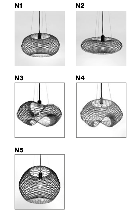 Net Floor lamp by Zava Luce