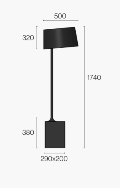 Flamenco Floor Lamp by Zava Luce