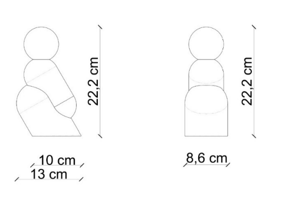 Tata C2820 Table Lamp by Ferroluce