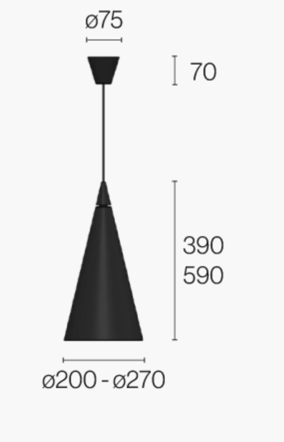 Jeena Suspension Version B light by Zava Luce