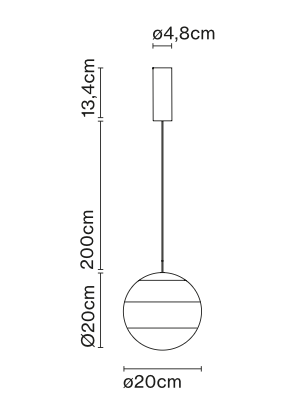 Dipping Light Suspension Lamp by Marset