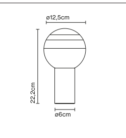 Dipping Light Table Lamp by Marset