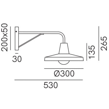 Officina Wall Lamp by IL Fanale