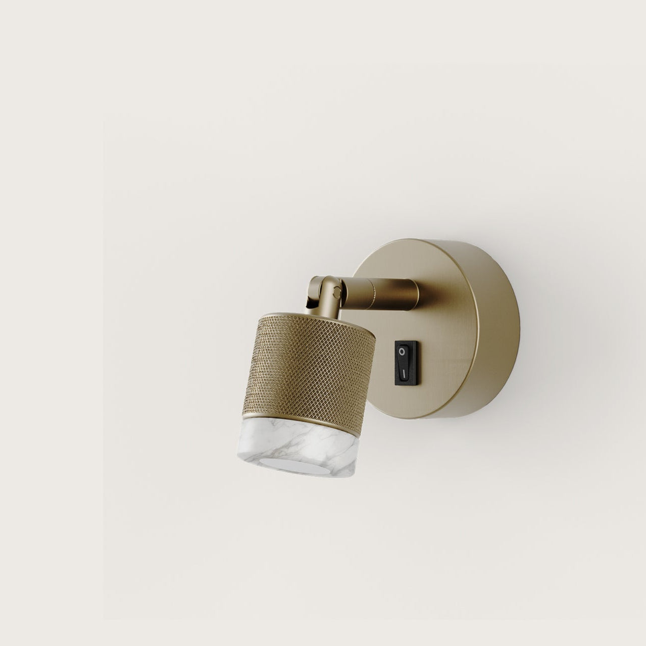 Tea Wall Lamp by Aromas del Campo with soft rounded shade and warm ambient glow, ideal for modern bedrooms, hallways, and cozy decorative lighting