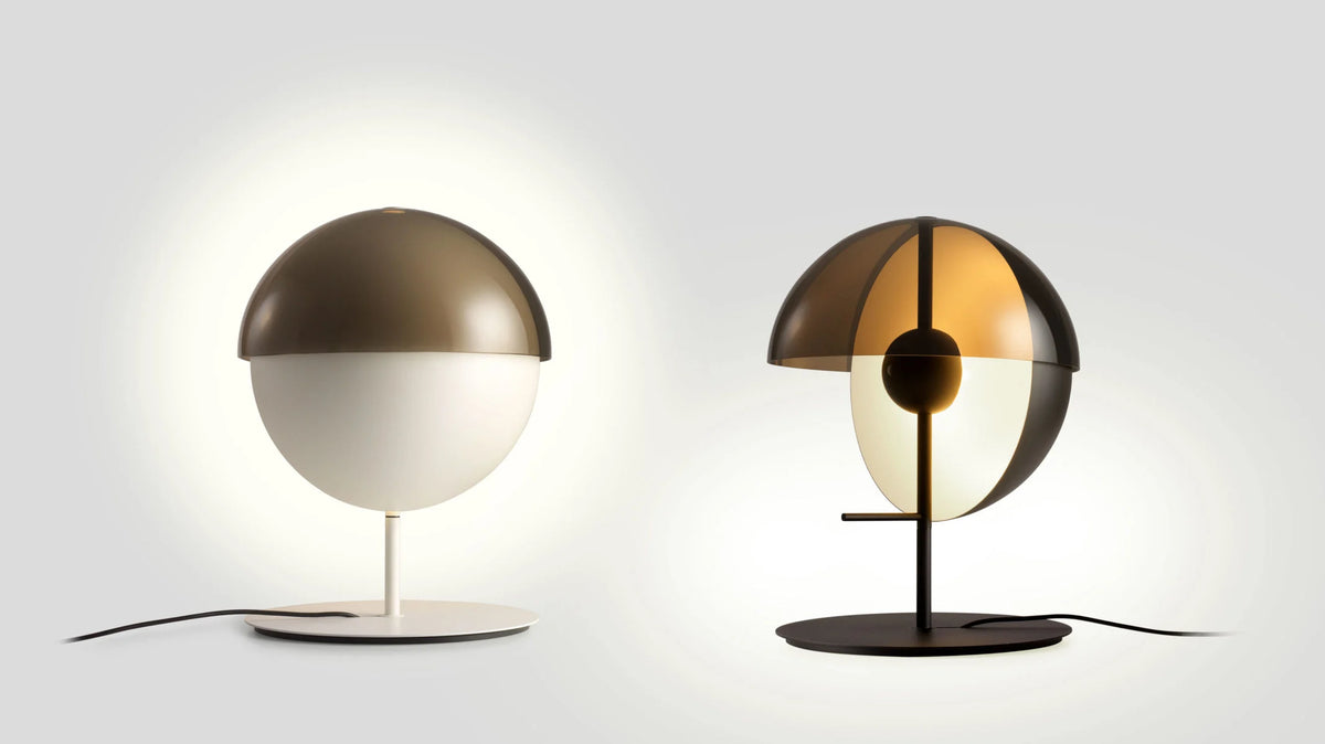 Theia Table Lamp by Marset, Spanish designer table lamp with sculptural design for luxury lighting and modern interiors ✨