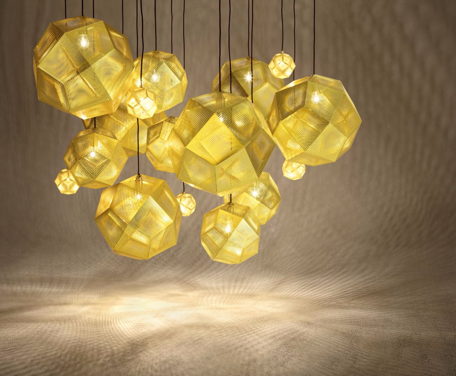 dramatic pendant lights, nice pendant lights, pendant lamp dining table, minimalist light pendant, Brass disco Globe lights, blingy golden lights, Restaurant Club lighting