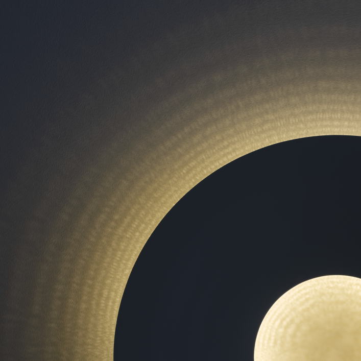 Minimalist Umbra Line Wall Lamp by A Emotional Light featuring sleek vertical design and warm, ambient illumination for modern interiors