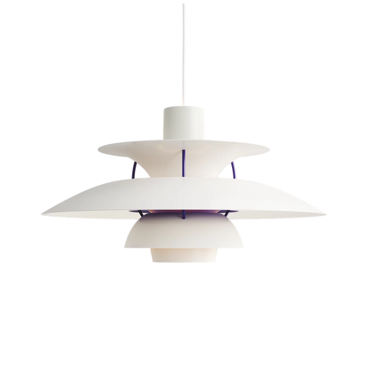 white pendant lamp