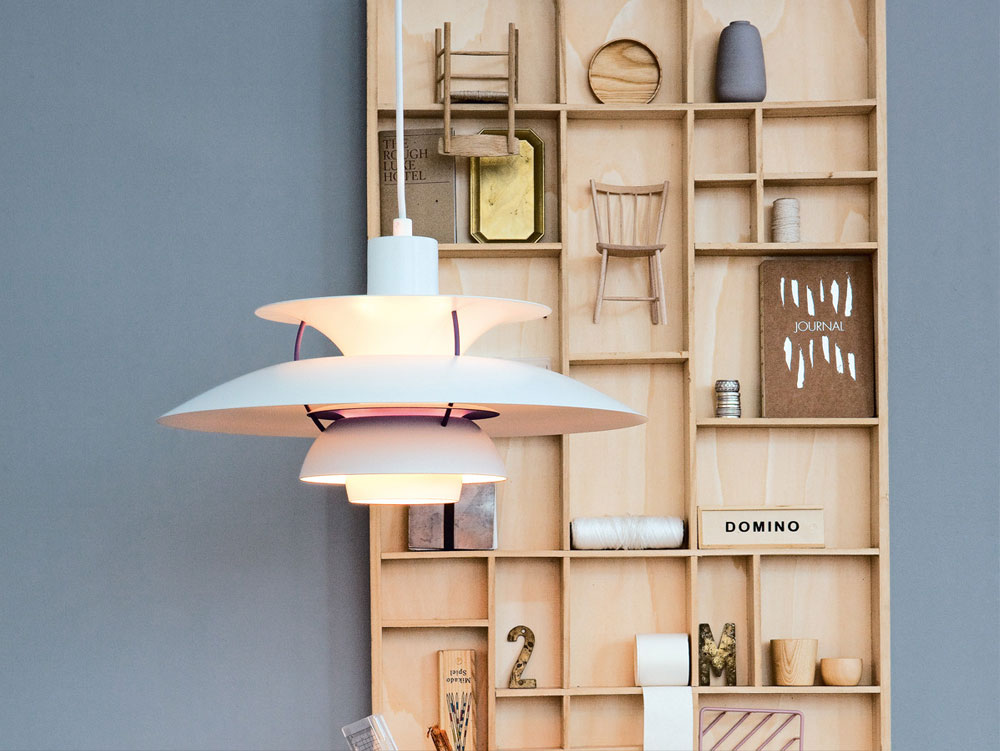 シーリングライト・天井照明 louis poulsen ph5 plus classicwhite PH 5 Classic White Pendant Lamp by Louis Poulsen – Classic Lights