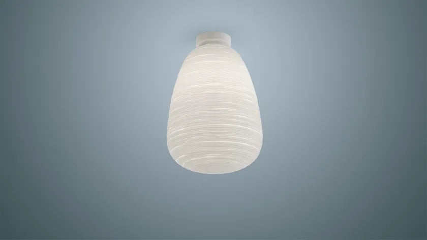 Glass ceiling lamp dreamy 