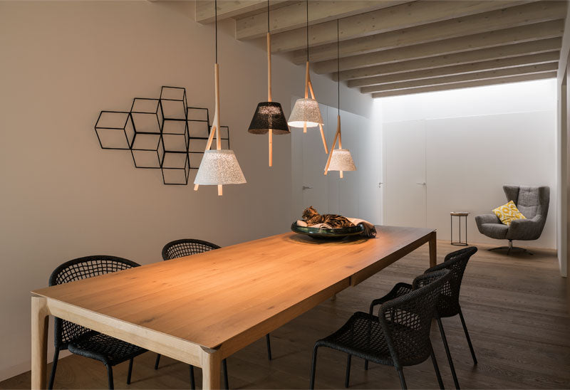 Cambo Pendant Lamp by A Emotional Light featuring a sculptural, artisanal design with warm ambient illumination for modern interiors.