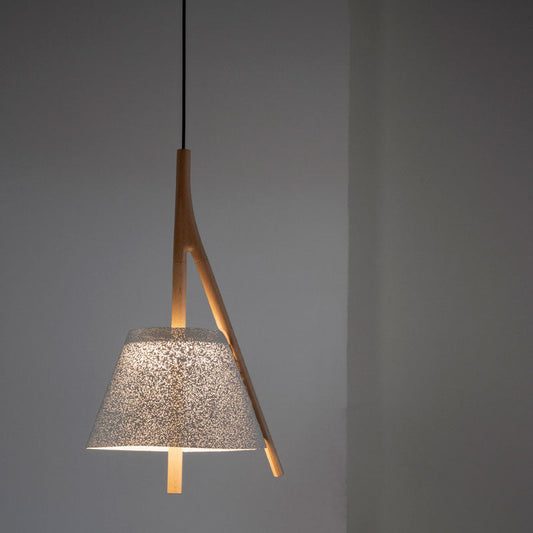 Cambo Pendant Lamp by A Emotional Light featuring a sculptural, artisanal design with warm ambient illumination for modern interiors.