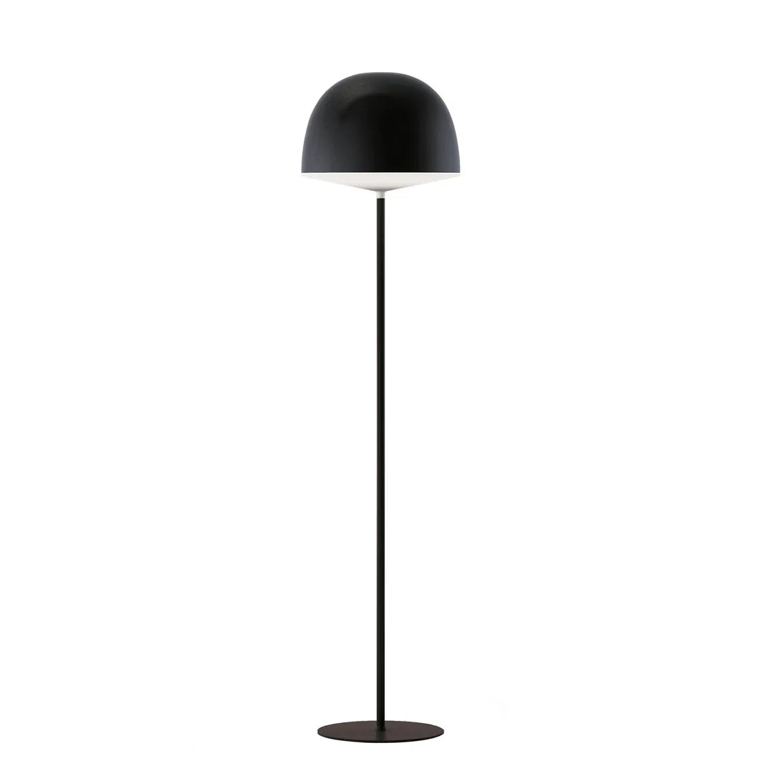 Black hat floor lamp design for home