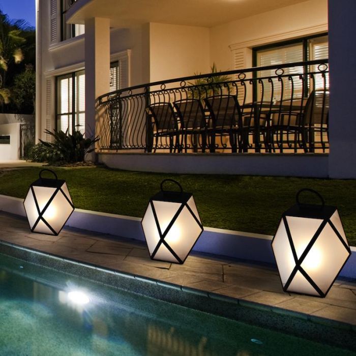 Muse Outdoor Table / Floor Lamp by Contardi