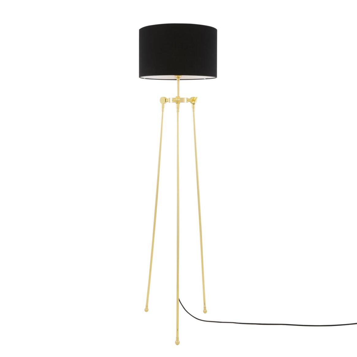 Erill Floor Lamp by Mullan Lighting with a sleek contemporary frame and elegant shade, offering modern floor lighting for stylish home and commercial interiors