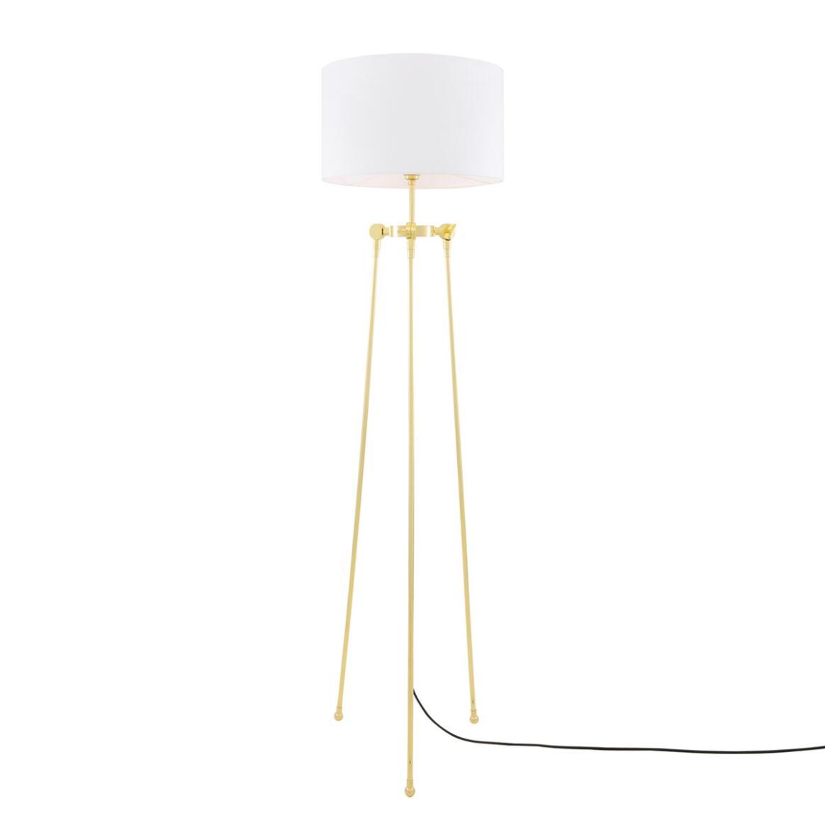 Erill Floor Lamp by Mullan Lighting with a sleek contemporary frame and elegant shade, offering modern floor lighting for stylish home and commercial interiors