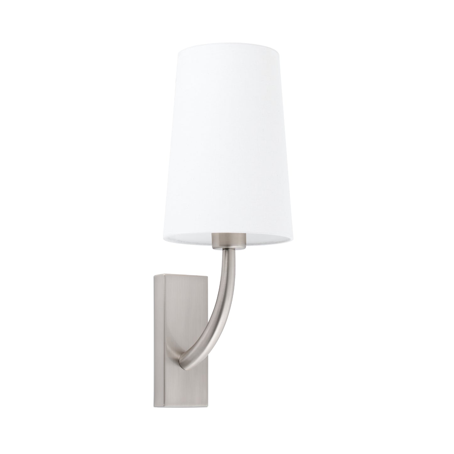 REM Matt nickel/white wall lamp by Faro