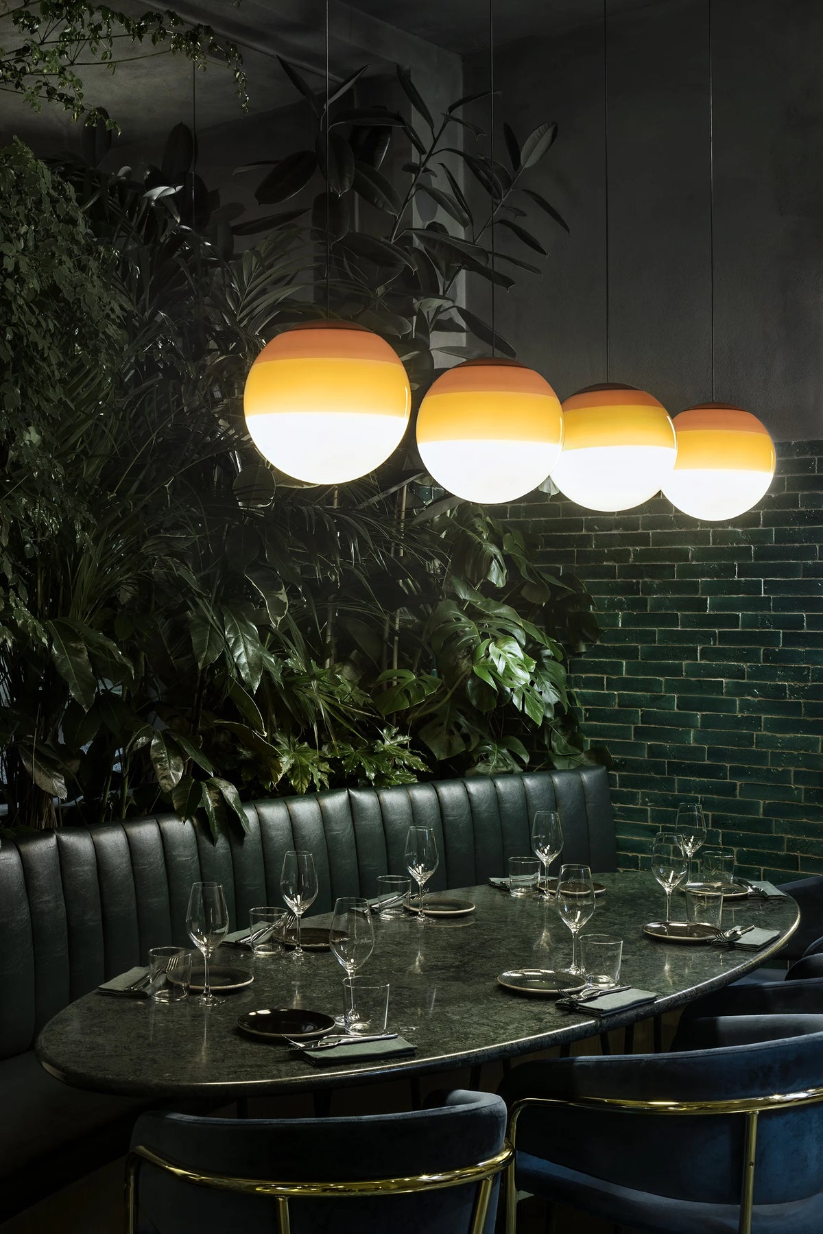 Dipping Pendant Light by Marset, Spanish designer pendant light for modern interiors and luxury lighting ✨