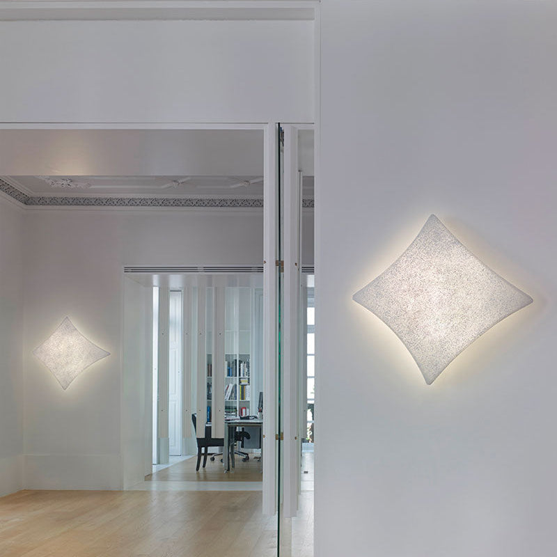 Kite Wall Lamp by A Emotional Light featuring a sleek, minimalist panel design with soft ambient illumination for modern interiors.