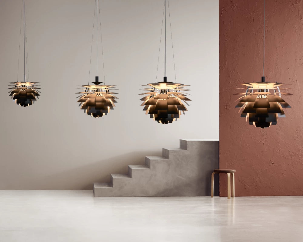 Luxury hanging lights, modern living room lighting, best lighting brands in India, stylish lighting, large pendant lamp