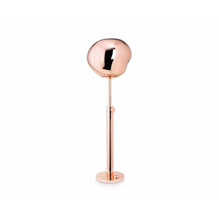 melt copper finish table lamp by Tom Dixon