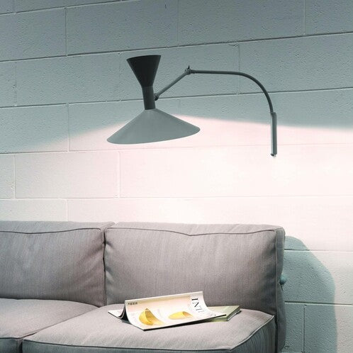 Italian Adjustable wall task light workshop by Nemo