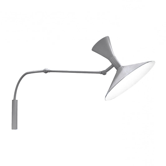 Industrial Design Adjustable wall task light designed by Le Corbusier 