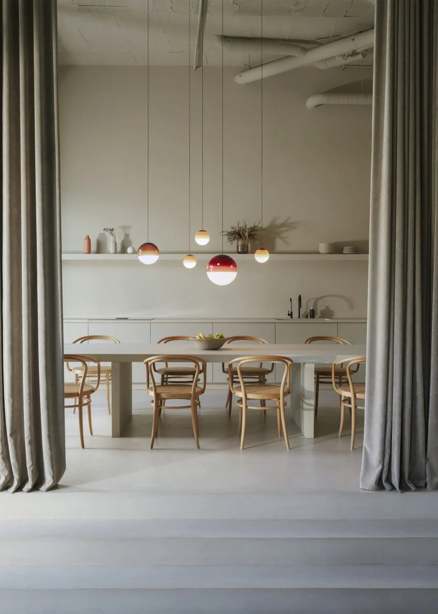 Dipping Pendant Light by Marset, Spanish designer pendant light for modern interiors and luxury lighting ✨