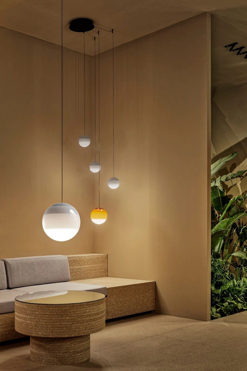Dipping Pendant Light by Marset, Spanish designer pendant light for modern interiors and luxury lighting ✨