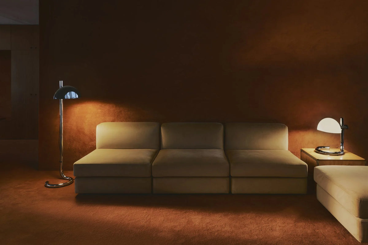 Lauro P Floor Lamp by Marset, Spanish designer floor lamp for modern interiors and luxury lighting ✨