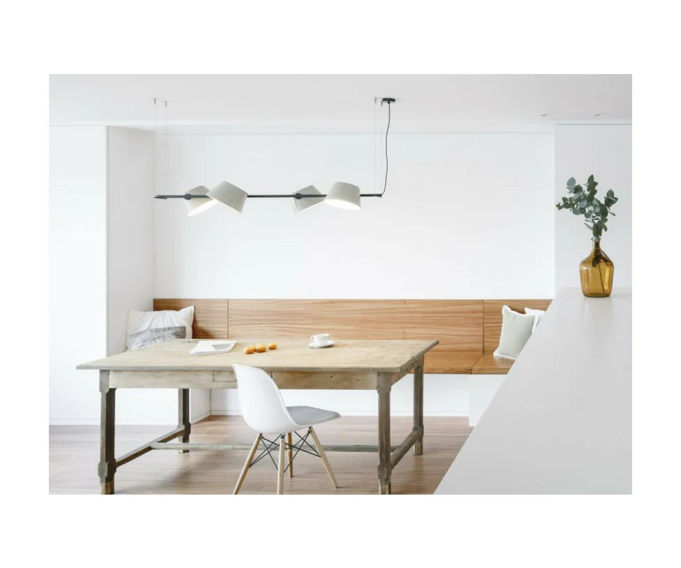 Linear rail pendant lights for table, study table lights above desk,  ceiling lights india, fancy lights for living room, modern room lighting, light brands in India, 