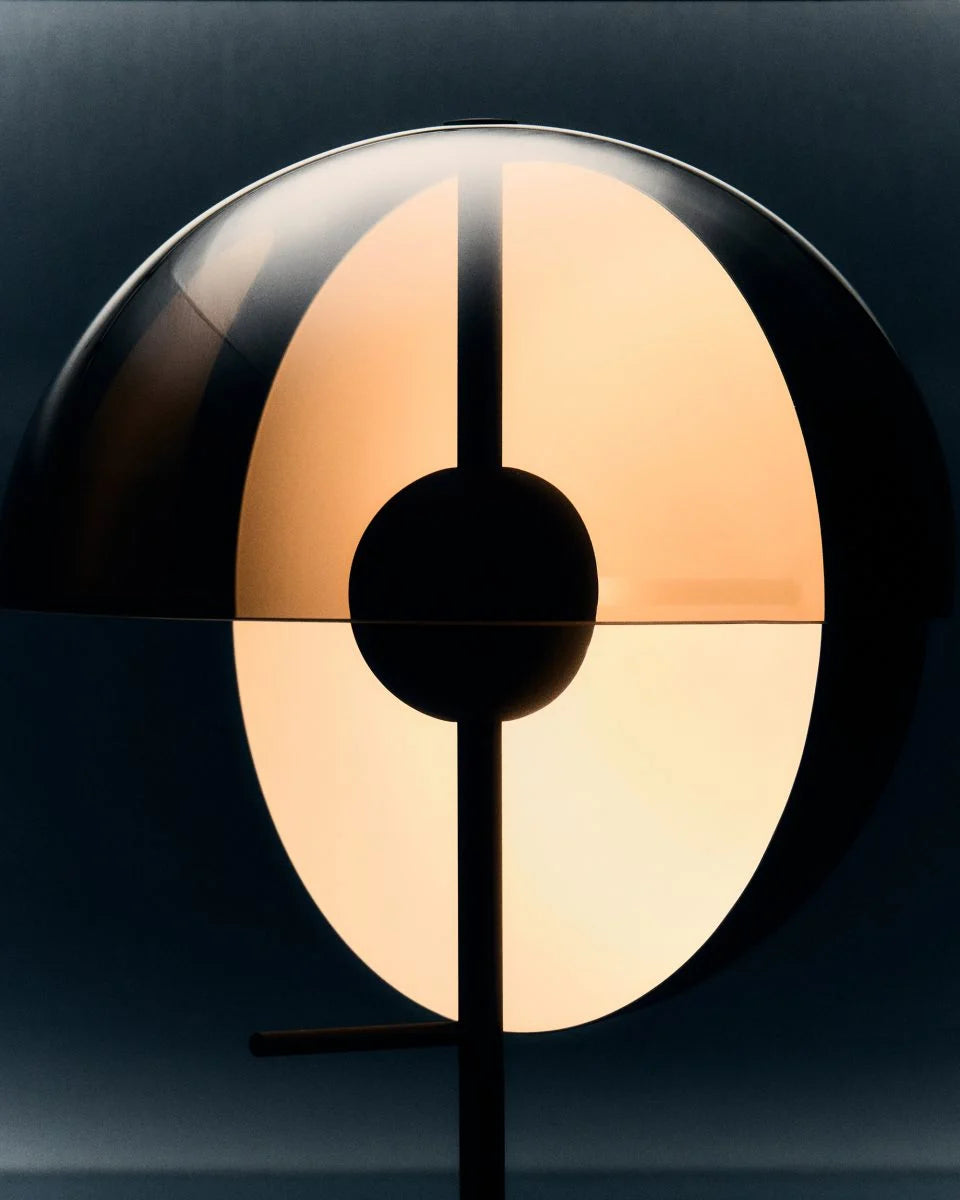 Theia Table Lamp by Marset, Spanish designer table lamp with sculptural design for luxury lighting and modern interiors ✨