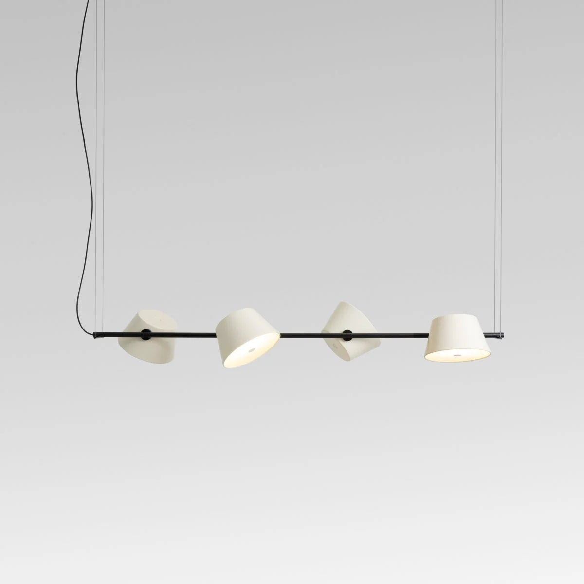 Linear rail pendant lights for table, study table lights above desk,  ceiling lights india, fancy lights for living room, modern room lighting, light brands in India, 