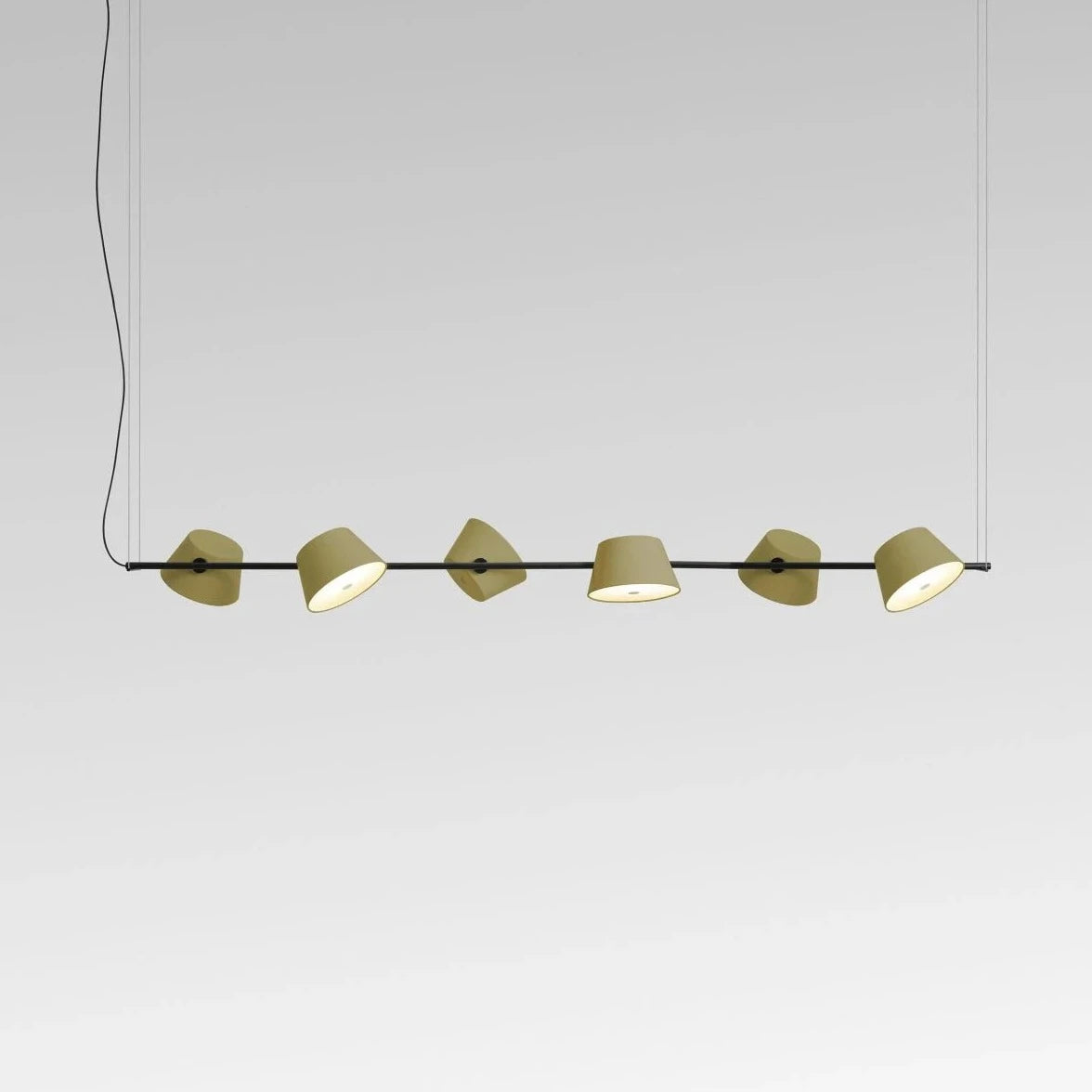 Linear rail pendant lights for table, study table lights above desk,  ceiling lights india, fancy lights for living room, modern room lighting, light brands in India, 