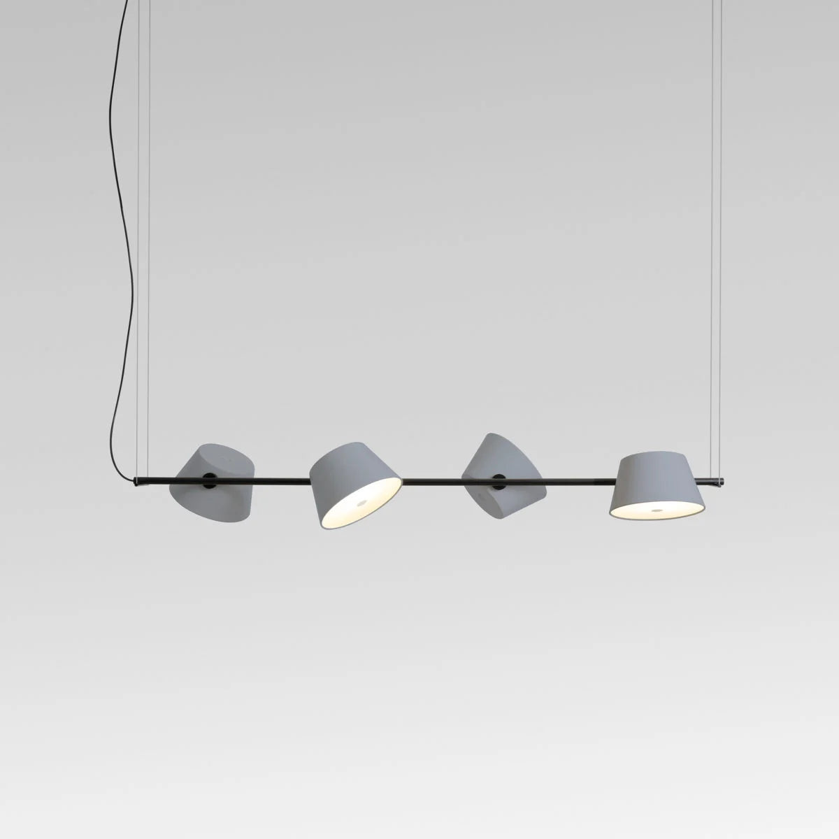 Linear rail pendant lights for table, study table lights above desk,  ceiling lights india, fancy lights for living room, modern room lighting, light brands in India, 