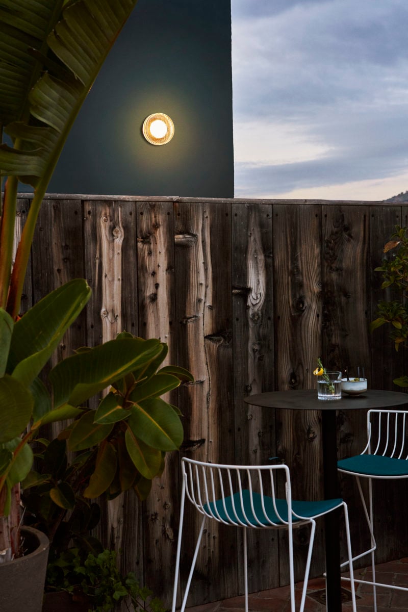 Roc wall lamp by Marset with soft diffused light, sculpted ceramic design and warm ambient glow, ideal for modern interiors and decorative wall lighting