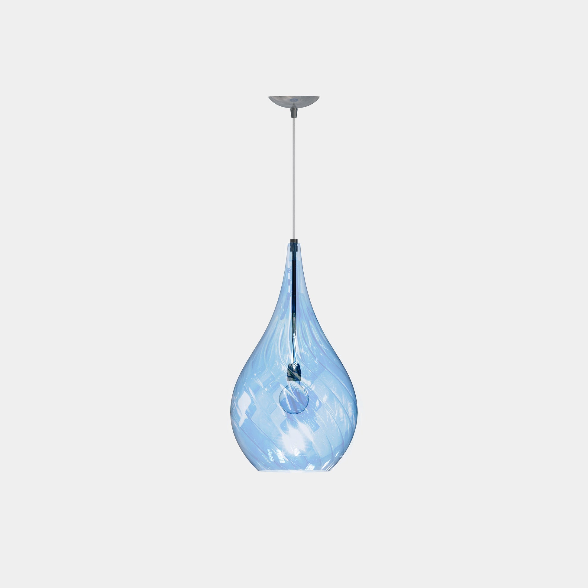 Contemporary wall lamp—LACRIMA© by Cangini & Tucci with refined teardrop silhouette.