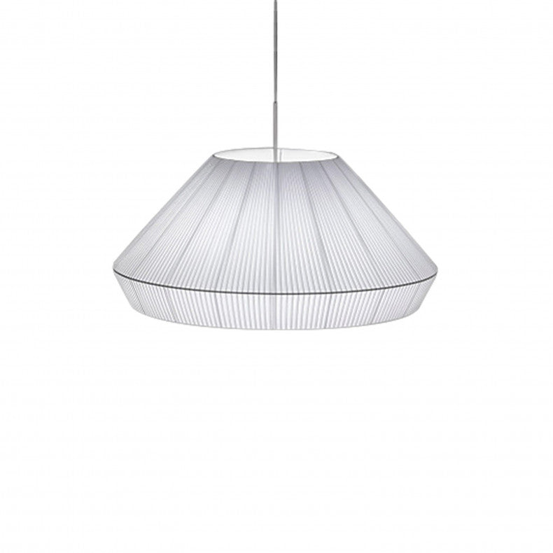 large white fabric Ceiling light 