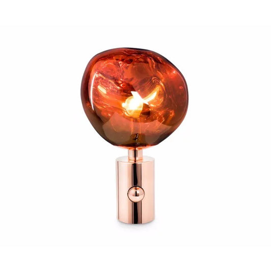 Copper finish Melt Table lamp by Tom Dixon 