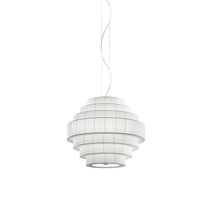 large white ceiling lamp