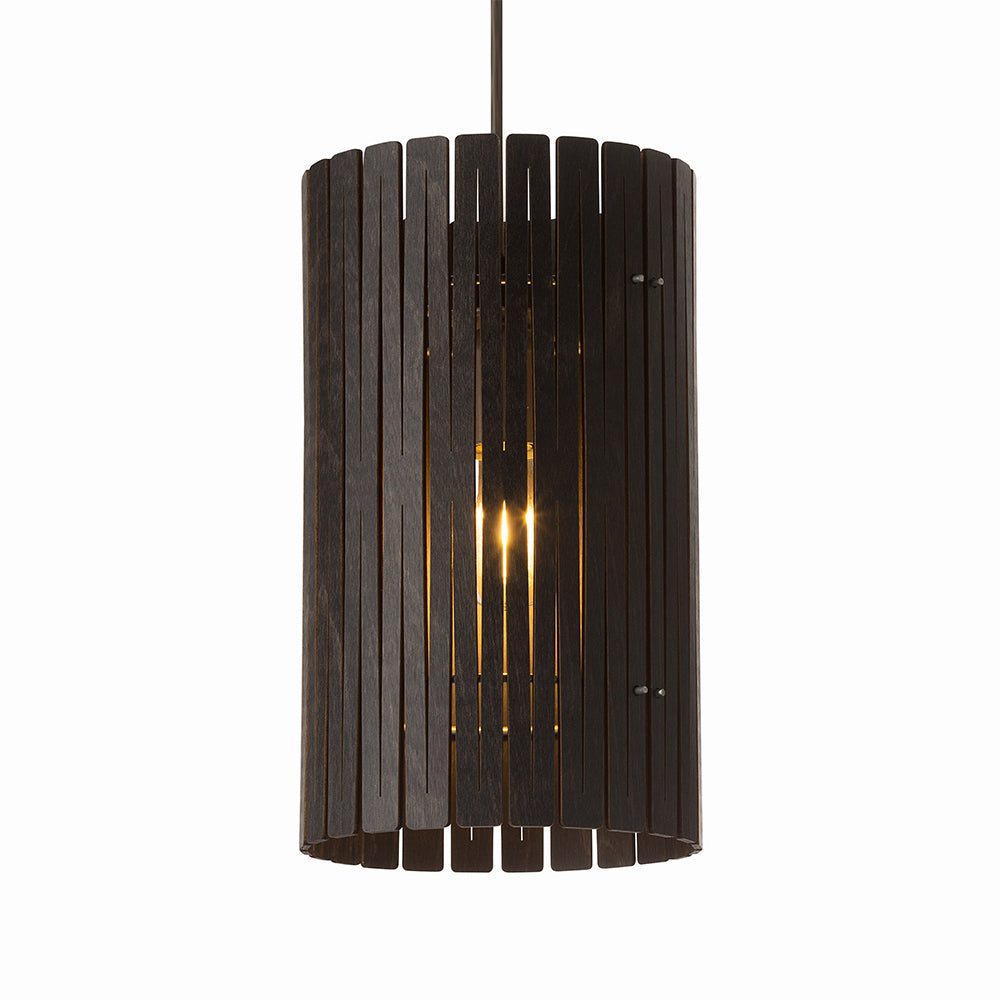 Wooden hanging light by Graypants 