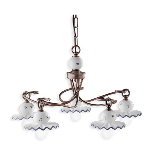 five light chandelier, chandelier design, dining table light, hanging light above dining table, luxury light fixtures, light fixtures for sale, good lighting companies, top lighting brands in the world, italian lighting online, designer lights, deco lights for home