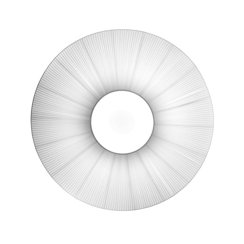 large light-weight circular Pleated fabric ceiling light
